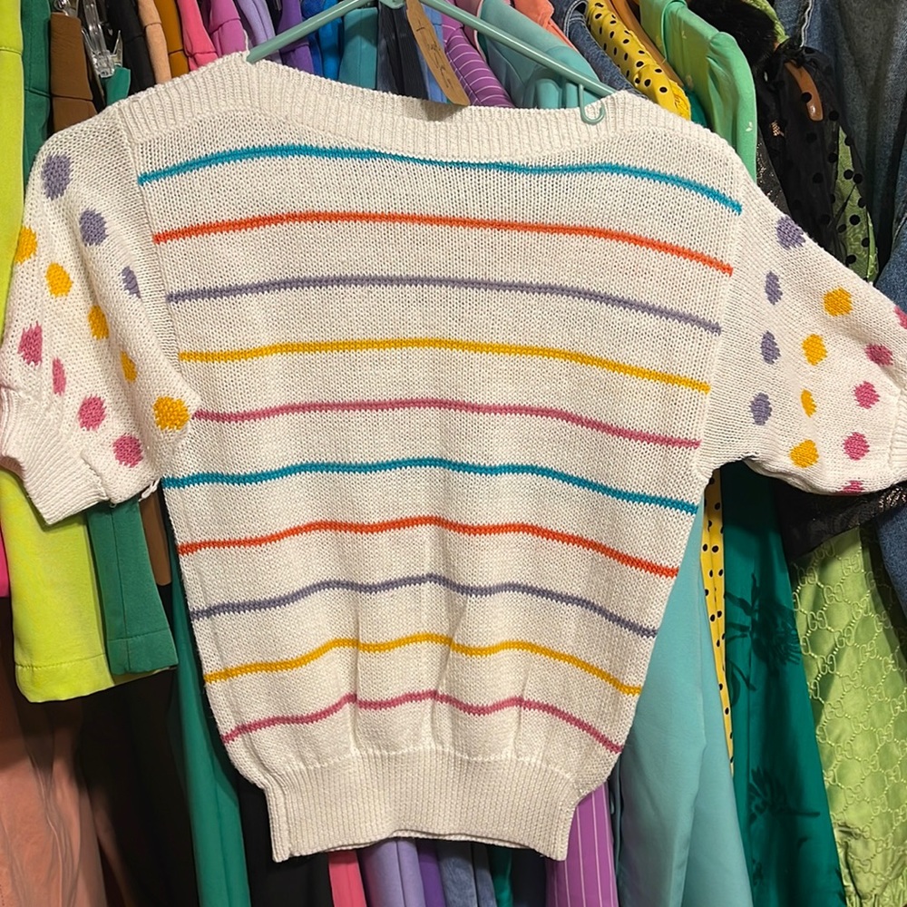 Vintage White Jumper